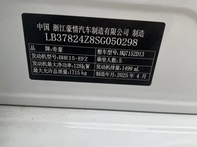 Geely Binrui