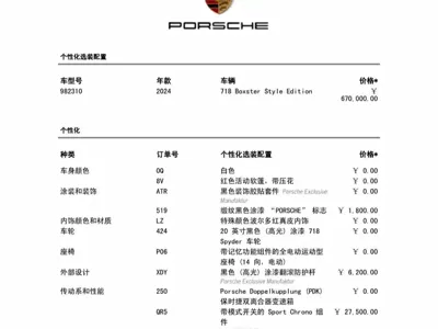 Porsche 718