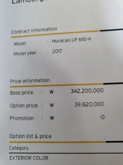 Lamborghini Huracan